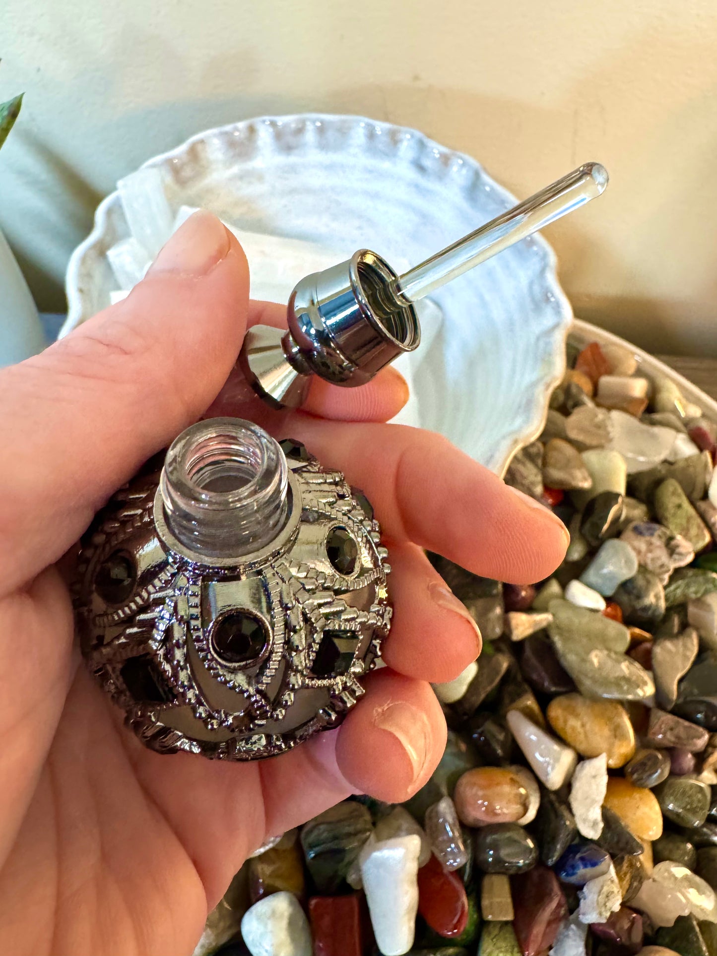 Vintage Style Round Perfume Bottle 10ML