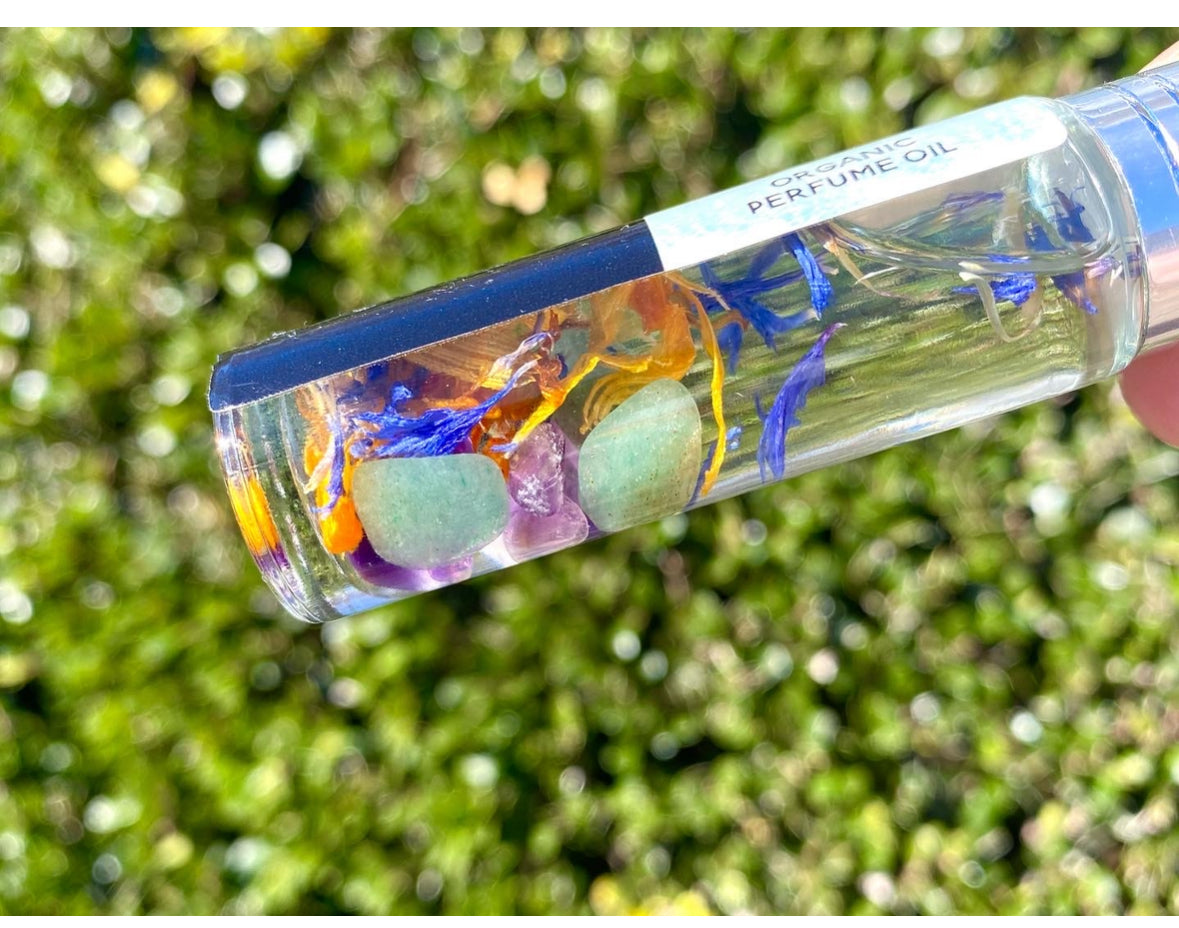 Gaia Goddess Perfume Oil Mother Earth Organic Witchy Wiccan Fragrance Free Giftwrap