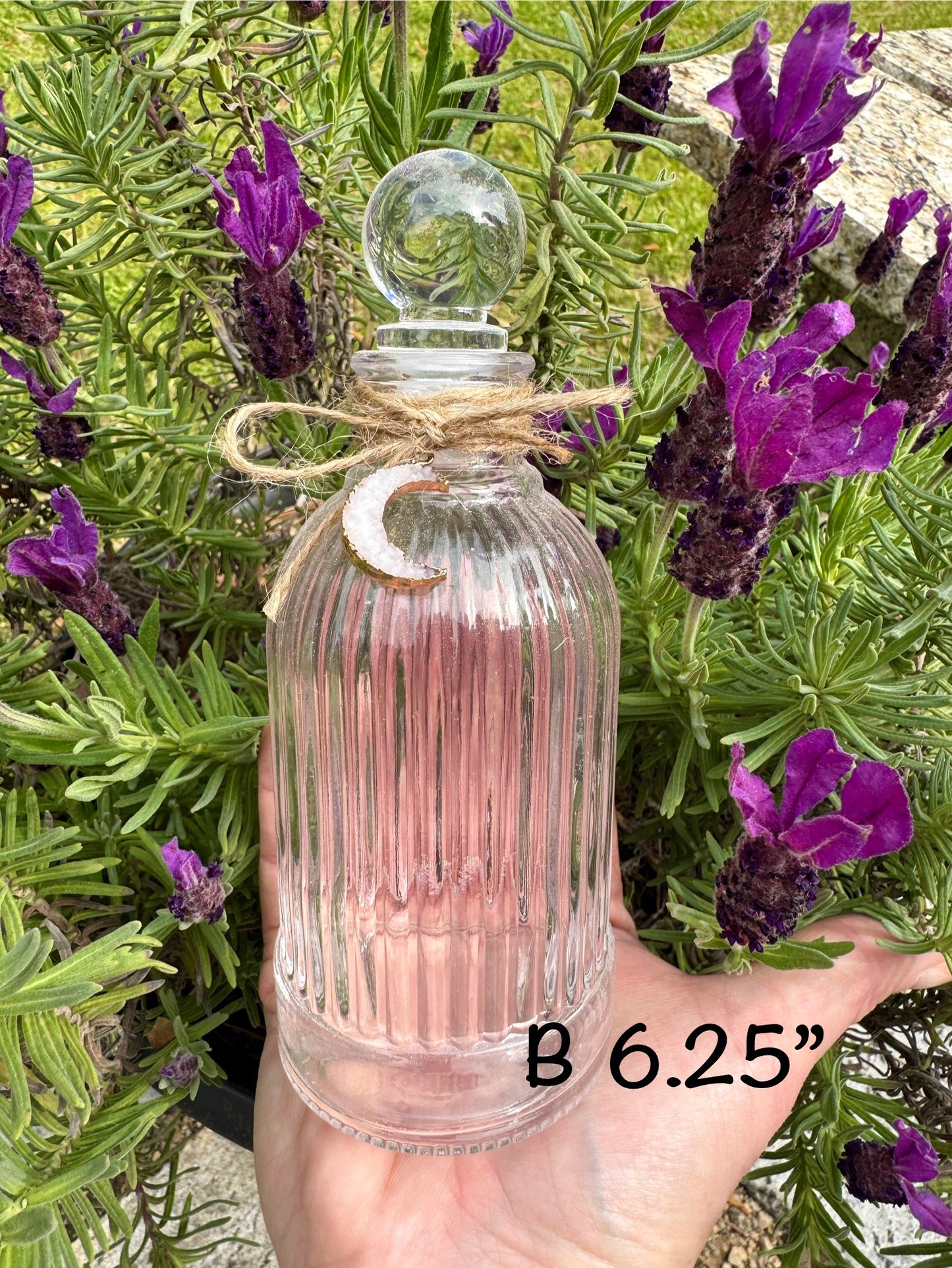 Moon Water Bottles with Free Selenite Stick