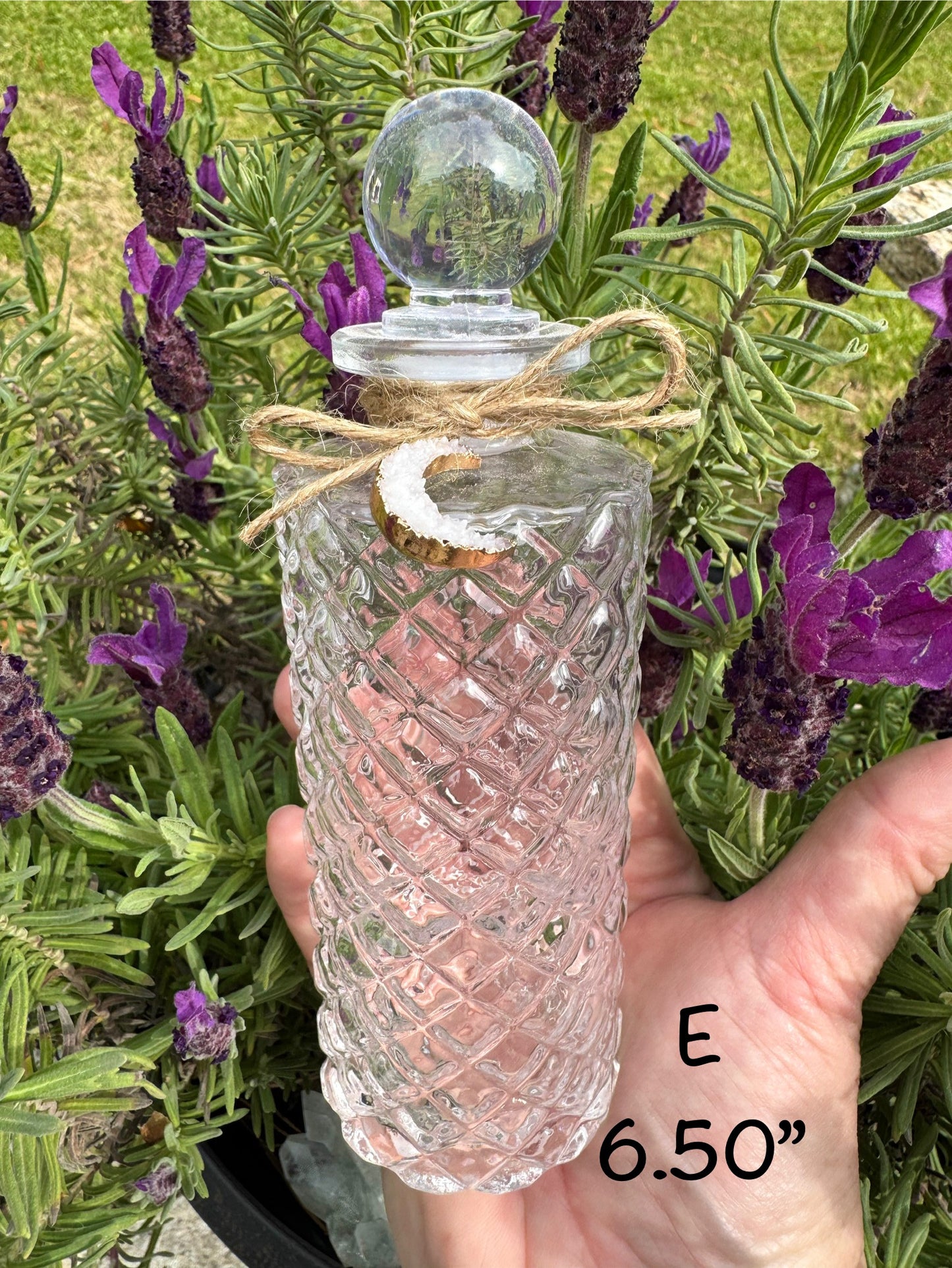 Moon Water Bottles with Free Selenite Stick