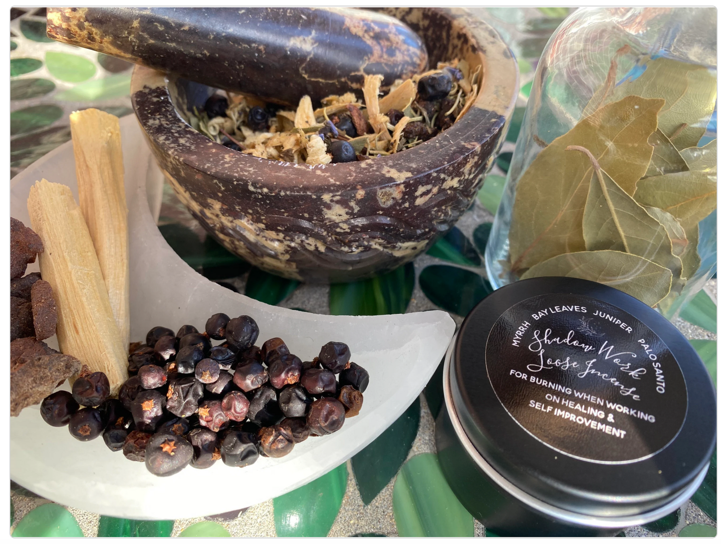 Loose Incense Blends, Shadow Work, Lunar Magic, Love Spells, Ritual, Intention, Moon, Meditation, Wicca, Handmade Witchcraft Free Gift Wrap