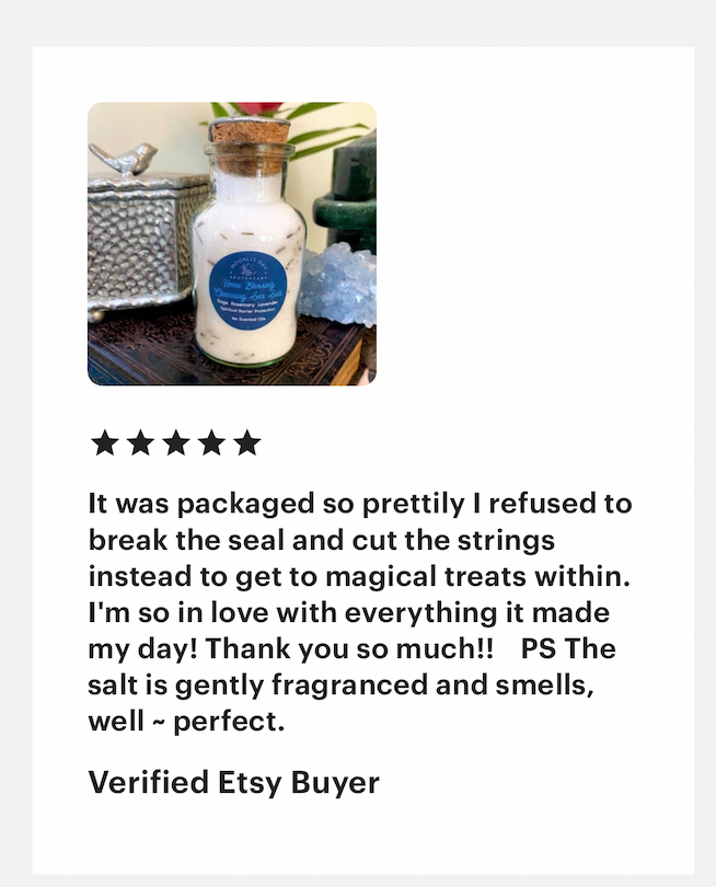 Home Blessing Cleansing Sea Salt