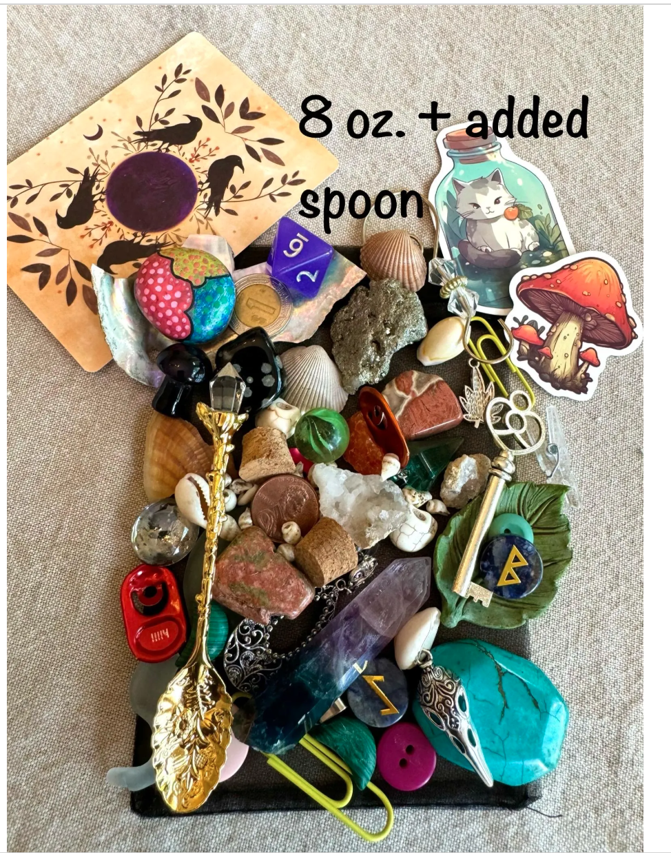 Crow Treasure Confetti Scoops