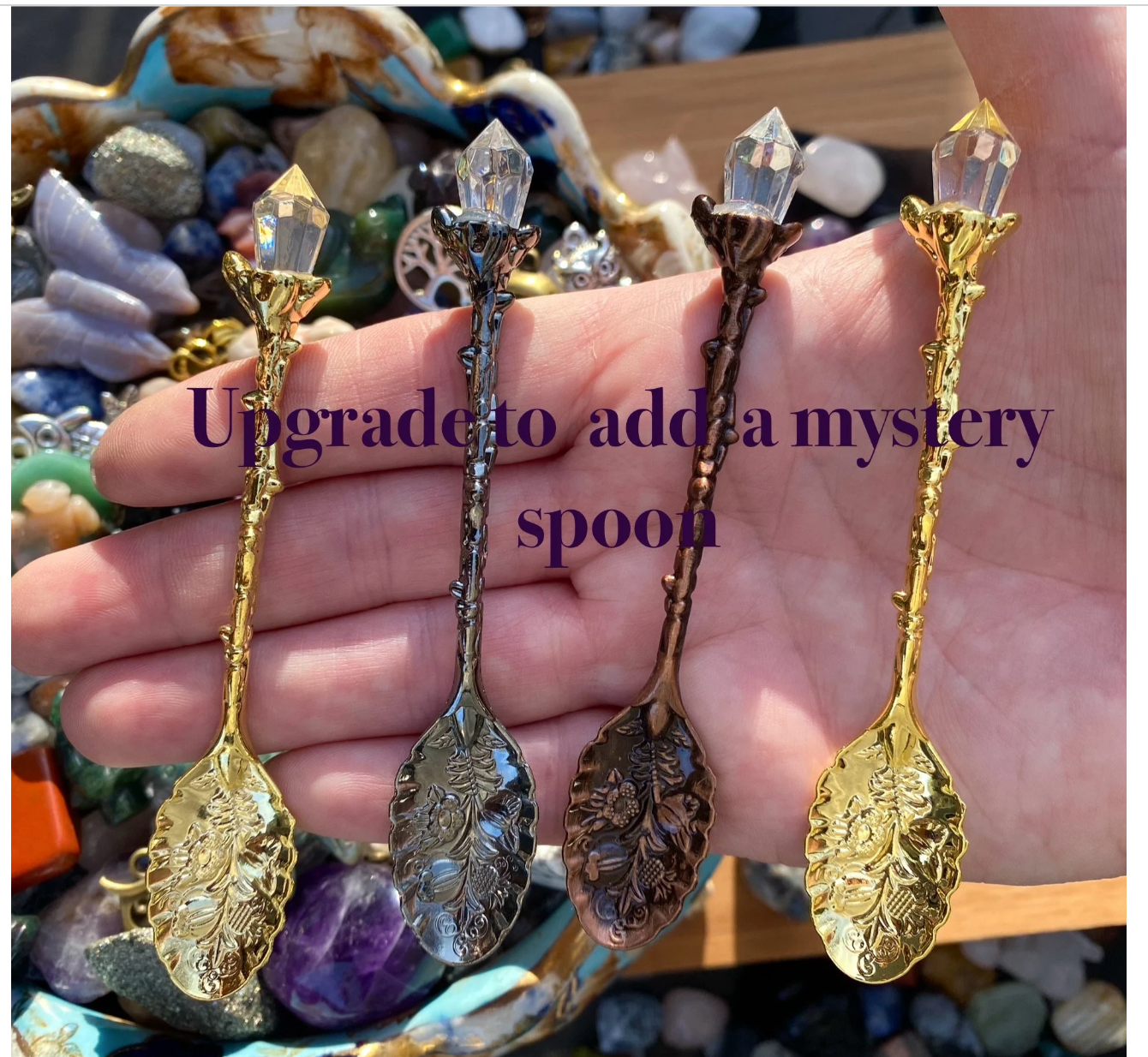 Enchanted Forest Crystal Confetti Animal Crystal Cottagecore Mystery Scoop Mix Crystals Free Gift Wrap