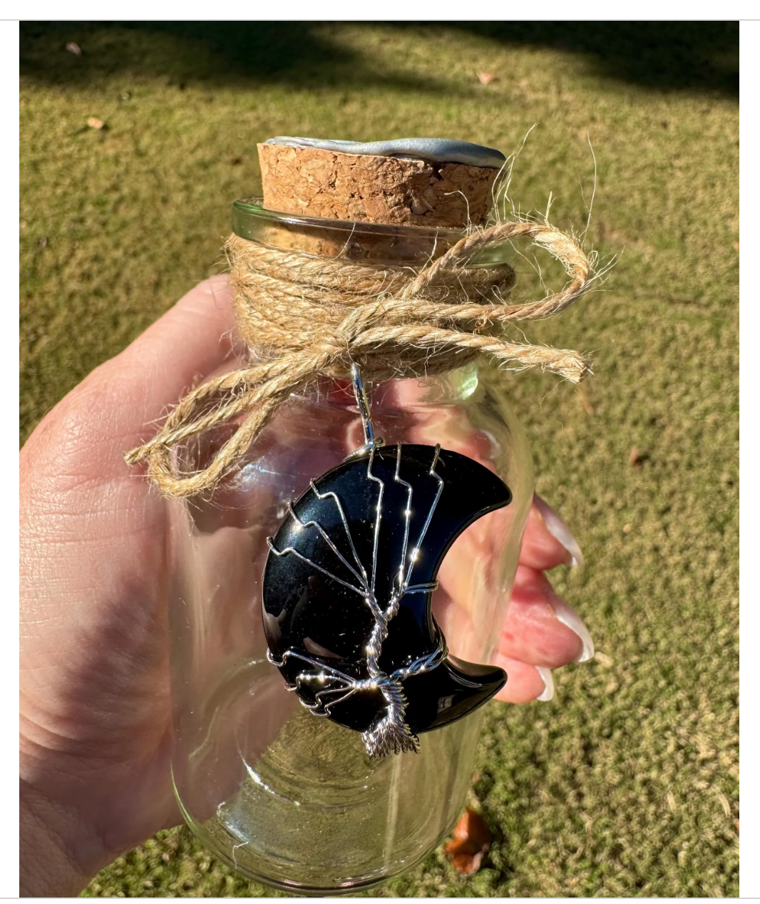 Full Moon Water Decorative Bottle