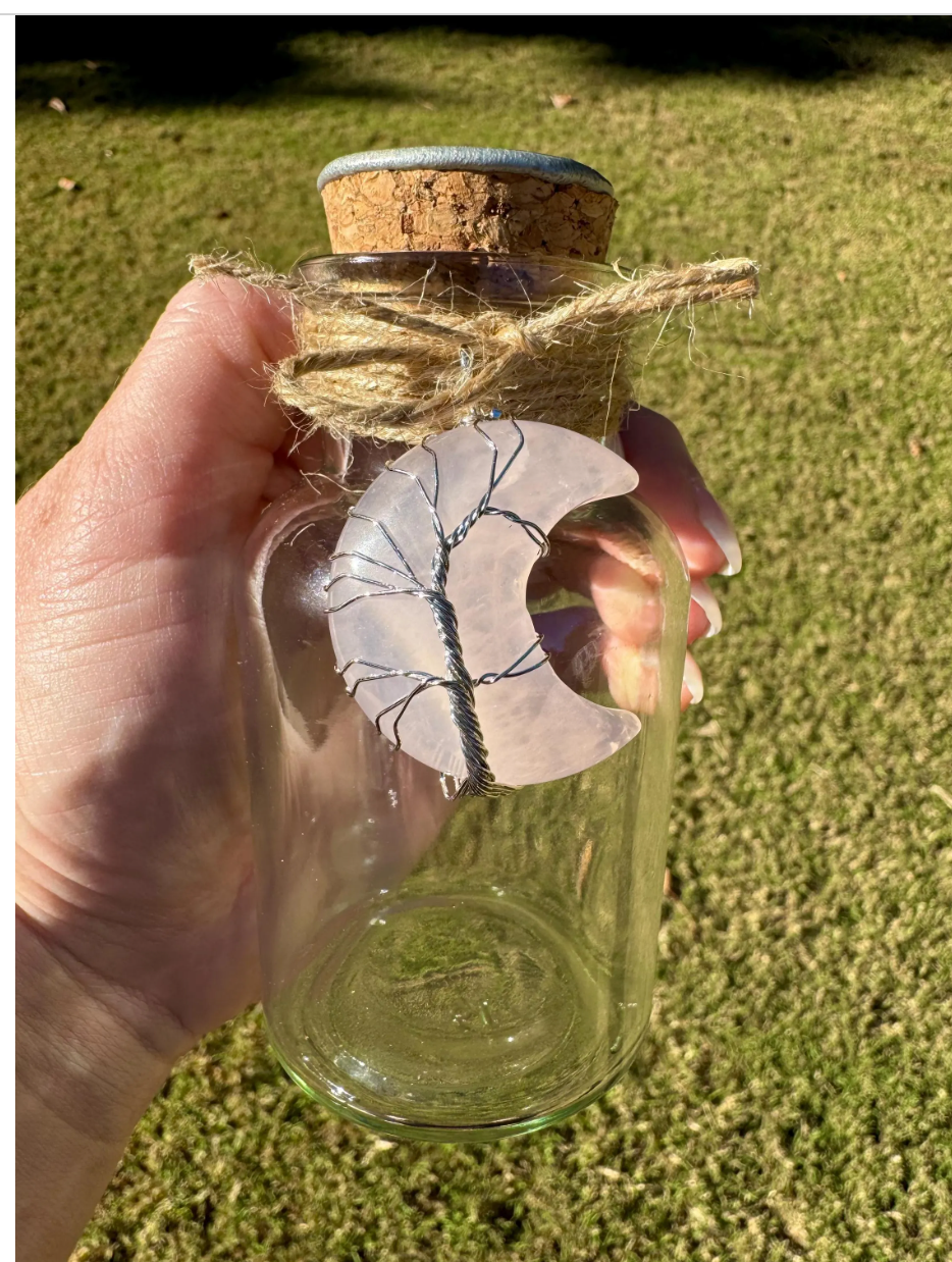 Full Moon Water Decorative Bottle