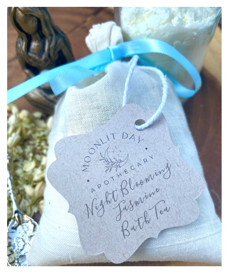 Herbal Bath Tea Bath Soak Organic Herbs Aromatherapy Organic Essential Oils Tub Tea 6oz.
