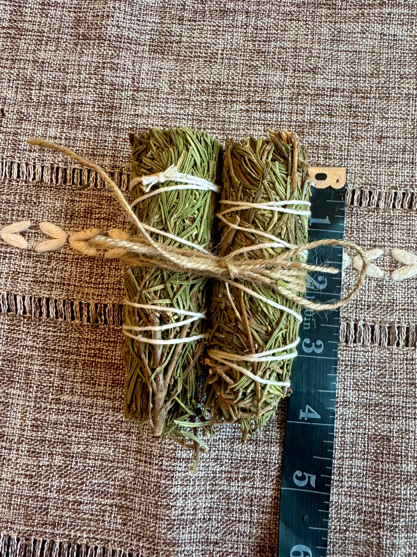 Rosemary Smudge Sticks 2 pack