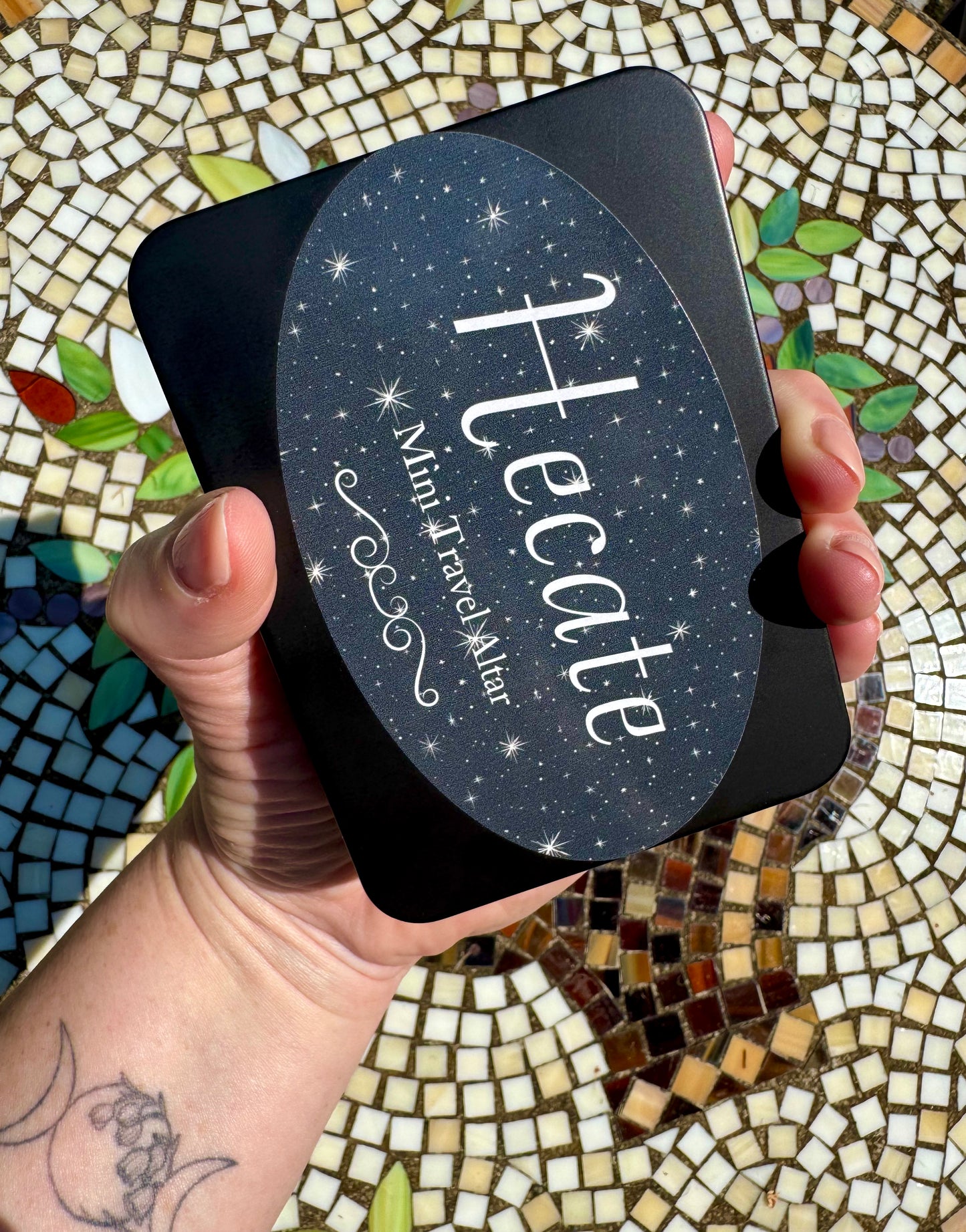 Hecate Mini Travel Altar Tin