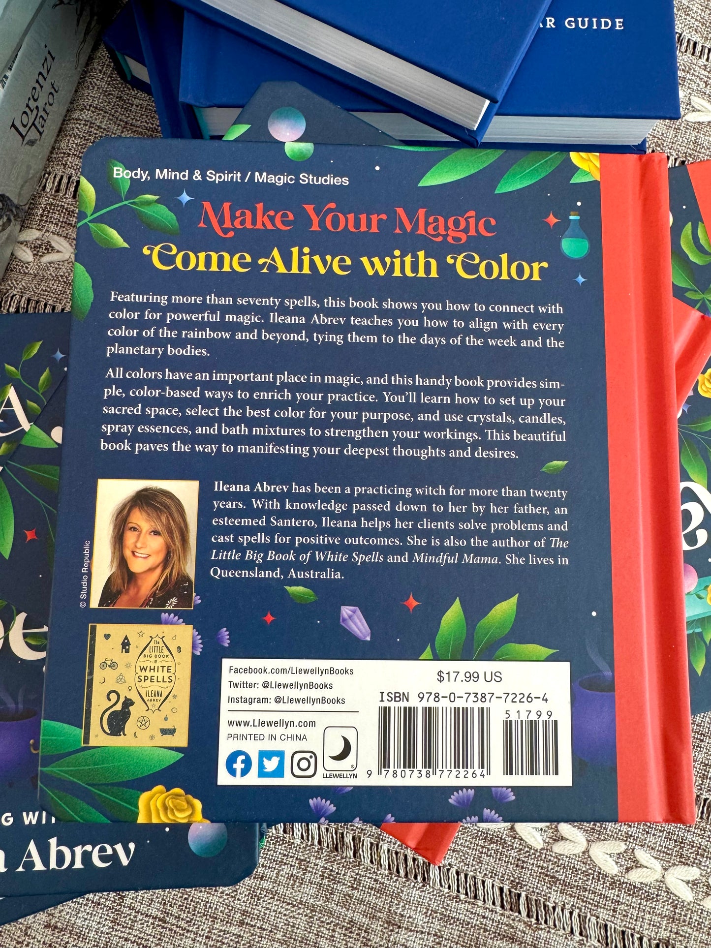 A Rainbow of Spells by Ileana Abrev Hardback