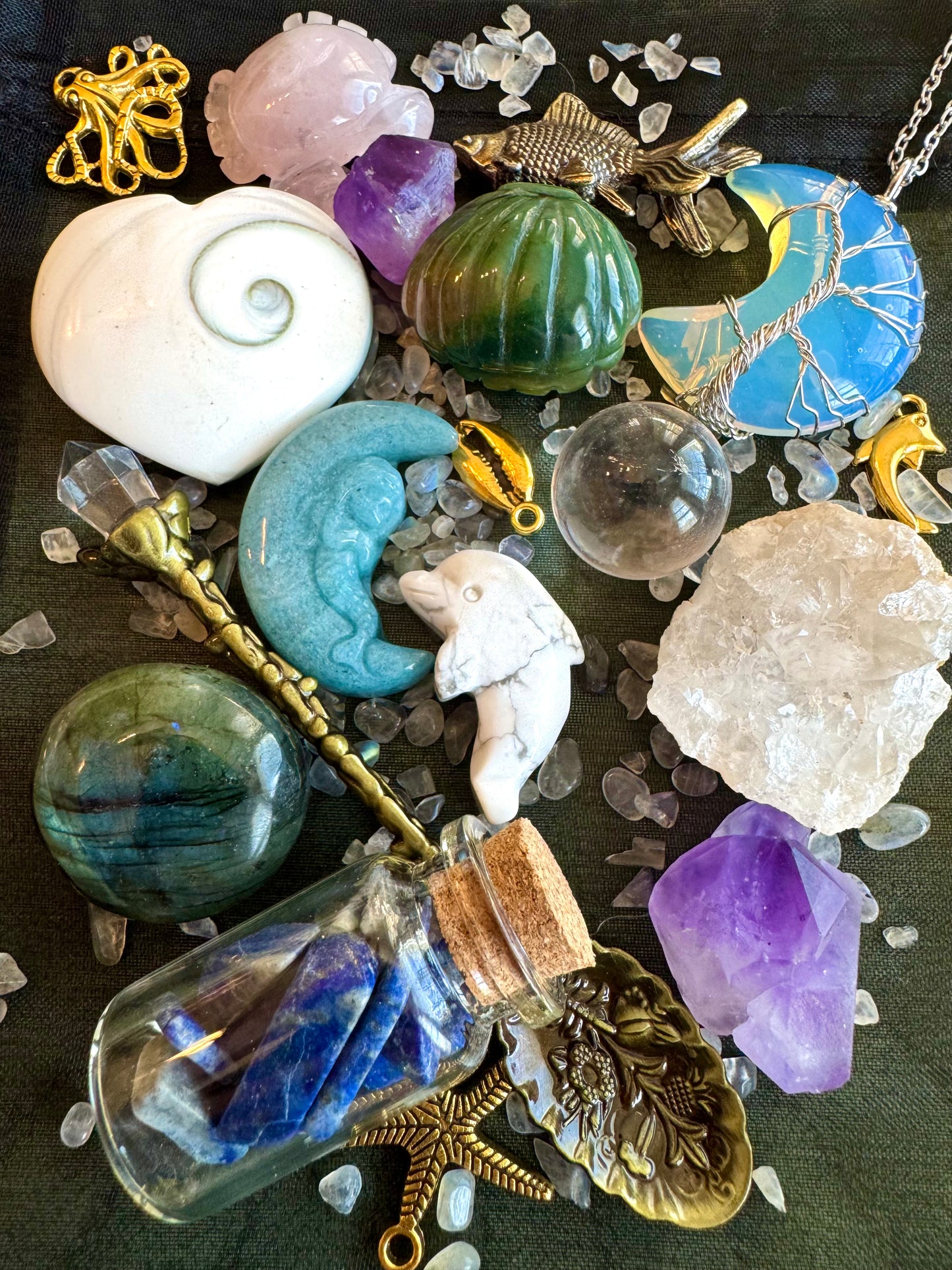 Mermaid Treasure Crystal Set
