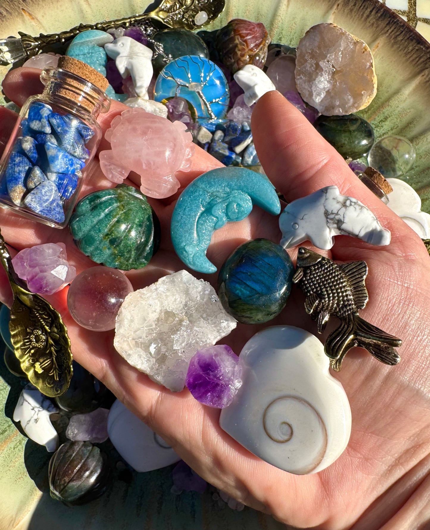 Mermaid Treasure Crystal Set