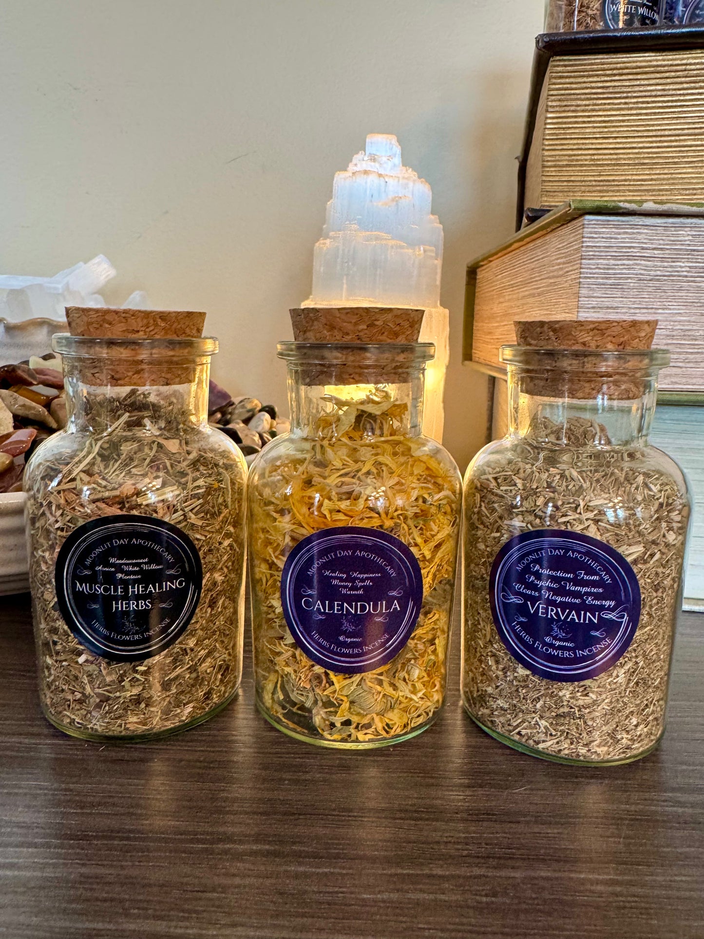 5 oz. Apothecary Herb Jars