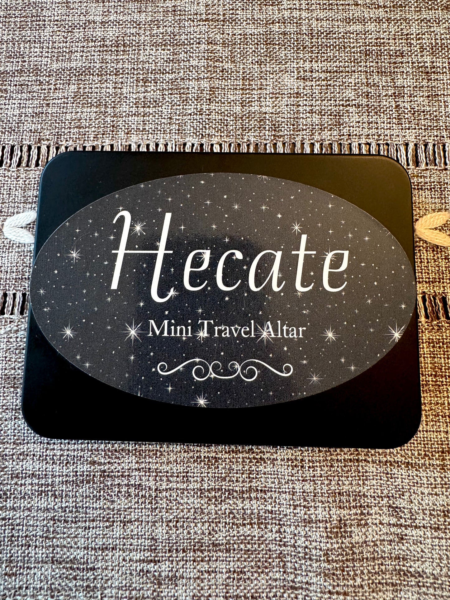 Hecate Mini Travel Altar Tin