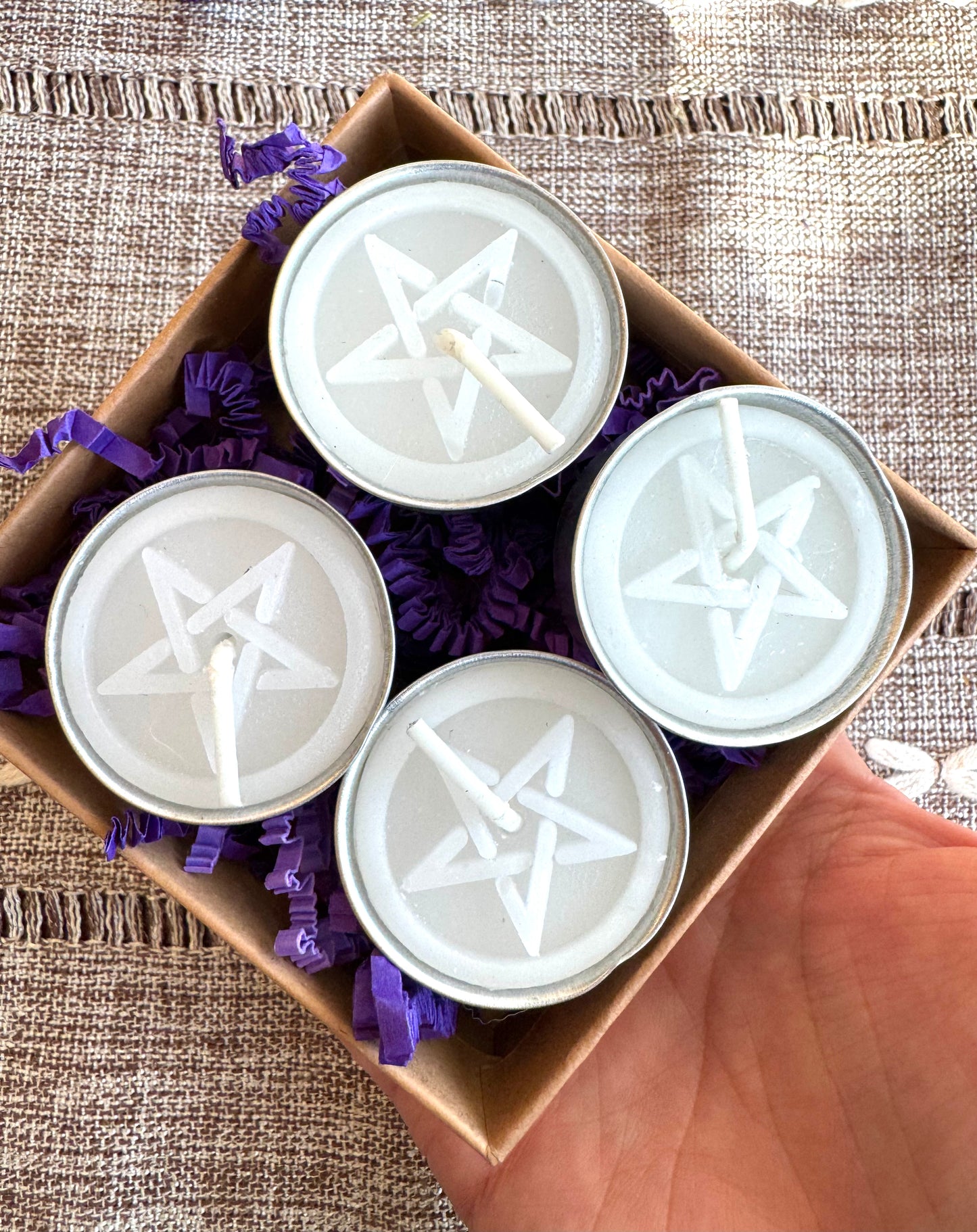Altar Tea Light Candles 4 pack