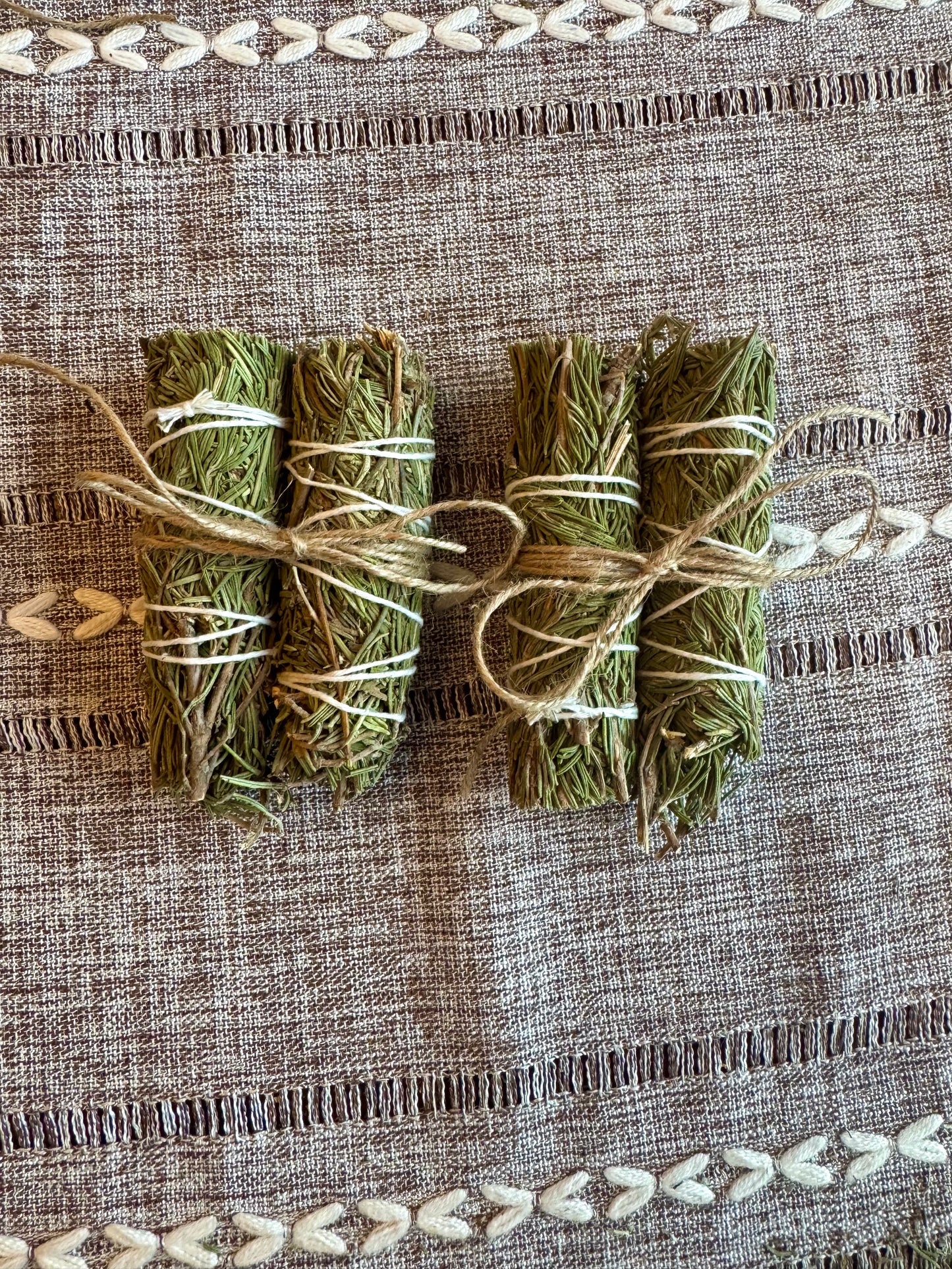 Rosemary Smudge Sticks 2 pack