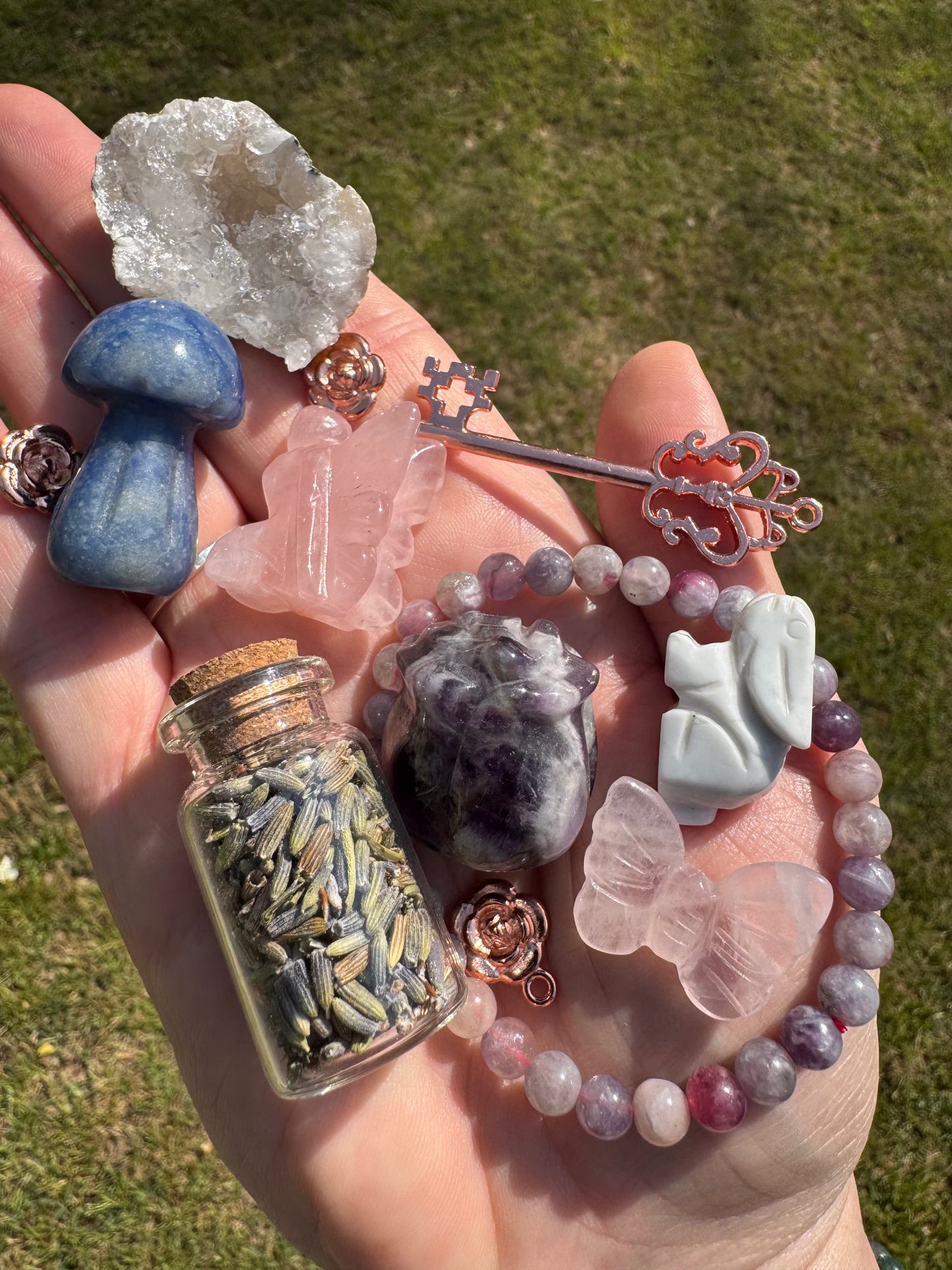 Secret Fairy Garden Crystal Set