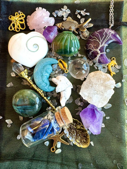 Mermaid Treasure Crystal Set