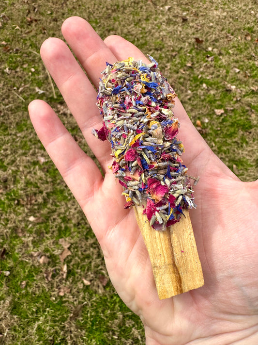Floral Palo Santo Wands 4”