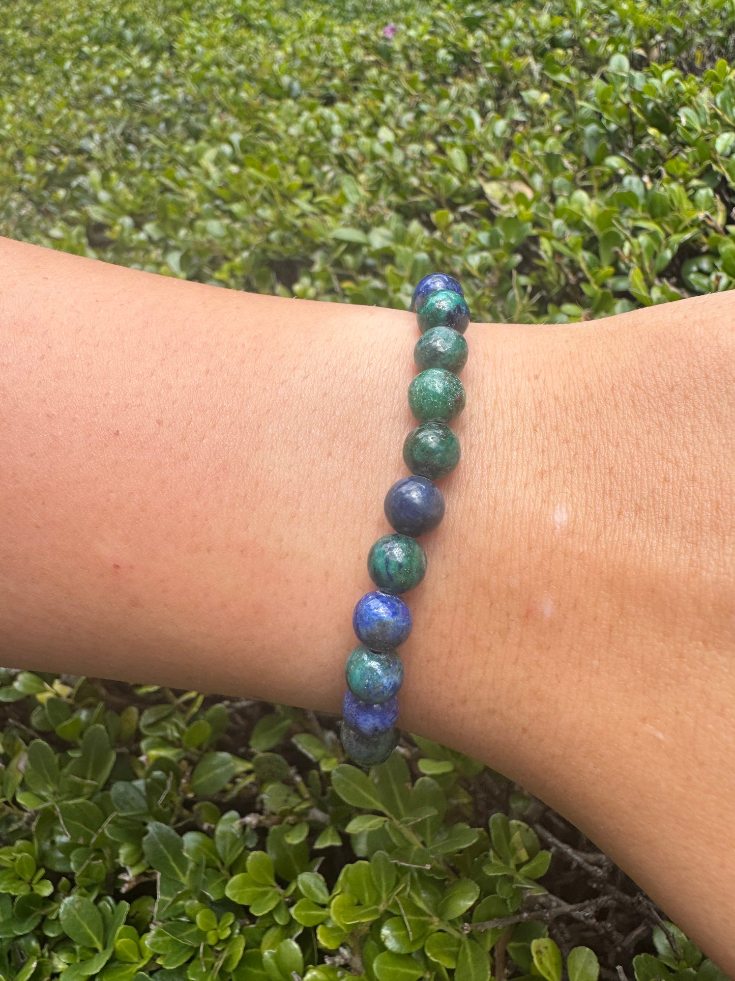 Crystal Bracelet Lapis & Malachite