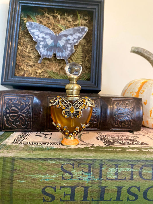 Orange Butterfly Perfume Bottle 10ml Free Gift Wrap