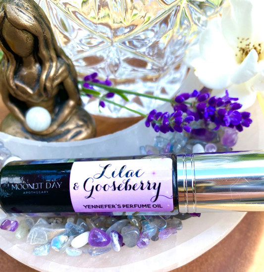 Lilac and Gooseberry Perfume Oil Yennefer of Vengerberg The Witcher Organic Perfume Cosplay LARP Lilac & Gooseberries