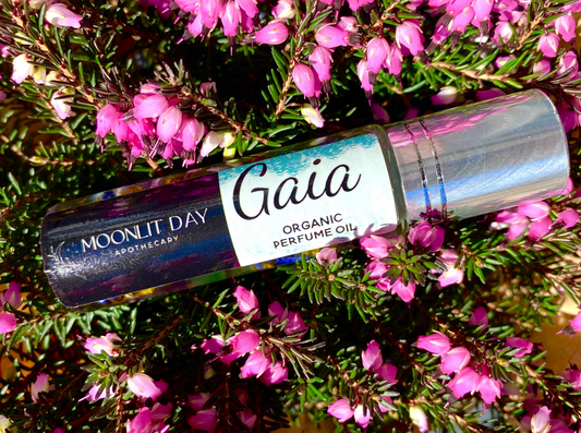 Gaia Goddess Perfume Oil Mother Earth Ritual intention Oil Goddess Perfume Organic Witchy Wiccan Fragrance Free Gift Wrap