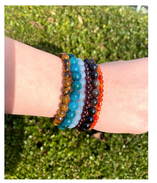Natural Crystal Bead Bracelets Free Gift Wrap