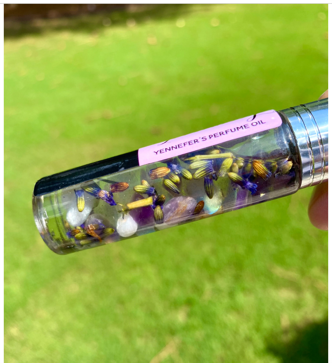 Lilac and Gooseberry Perfume Oil Yennefer of Vengerberg The Witcher Organic Perfume Cosplay LARP Lilac & Gooseberries